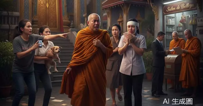 泰國住持腳踏「六條船」　疑用廟款包養情婦　醜聞爆發後深夜還俗神隱