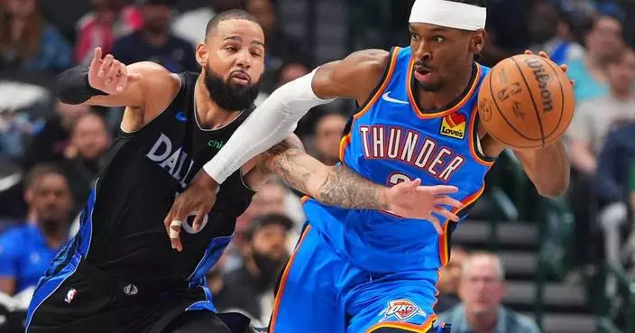 NBA雷霆球星Shai Gilgeous-Alexander腹部拉傷缺陣