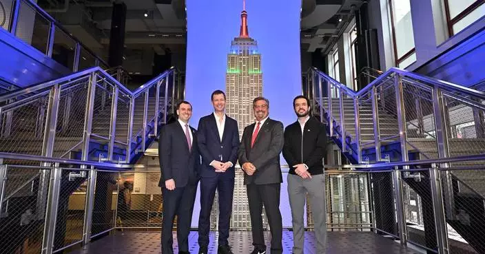 2026年世界盃倒數百日  帝國大廈亮燈慶祝