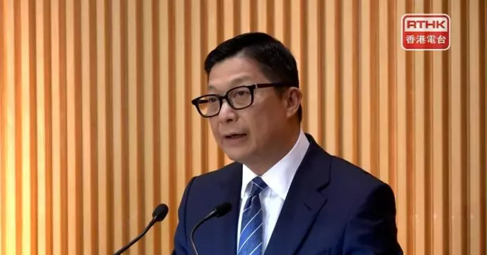 鄧炳強讚揚警隊和消防在大埔宏福苑火災救援表現