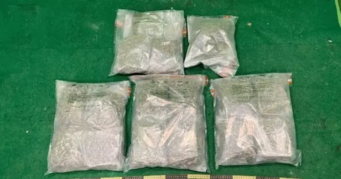 海關偵破販毒案兩名曼谷抵港旅客被捕