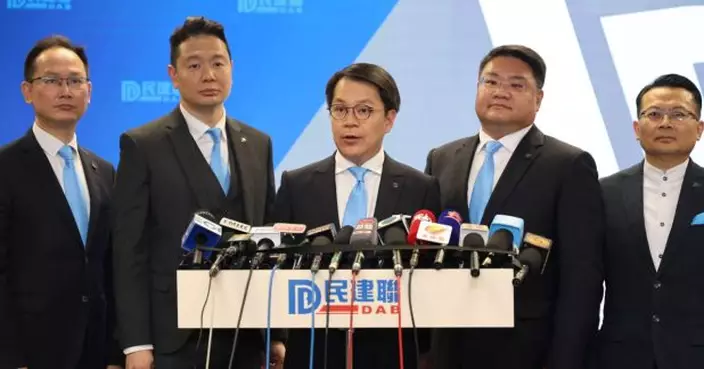 陳克勤連任民建聯主席　5名副主席維持不變