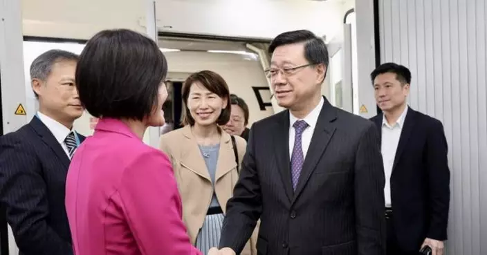 李家超抵達海南海口　將於周四出席博鰲亞洲論壇年會