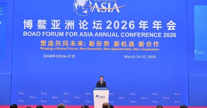 李家超出席博鰲亞洲論壇晚宴　與各國嘉賓交流餐敍