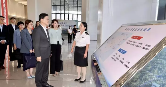 李家超冀香港與海南實現「雙港聯動」　服務國家高水平對外開放
