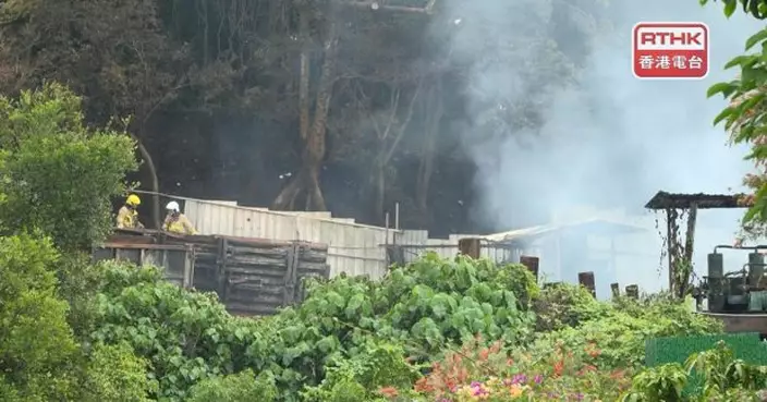 大埔鳳園路附近回收場火警救熄　4人送院