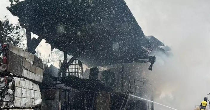 大埔回收場火警6人燒傷其中1人情況危殆　1名消防員亦感不適