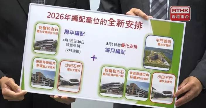 食環署宣布逾1.2萬個新公眾骨灰龕位明日起接受申請