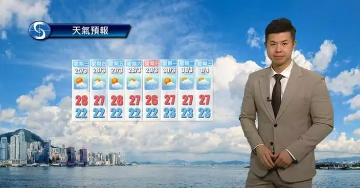 天氣 | 早上有一兩陣雨 部分地區能見度較低