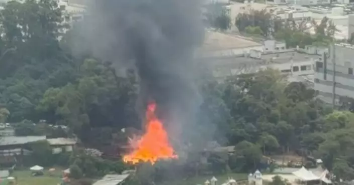 大埔回收場失火黑煙滾滾傳爆炸聲 6人受傷