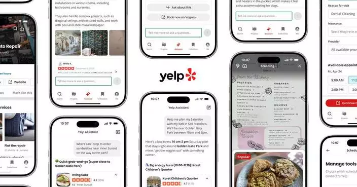 Yelp 推出全新AI助理 轉化本地探索模式至即時回應及行動