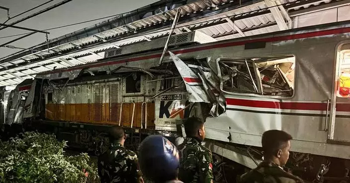 印尼首都附近列車相撞釀4死 數十人傷