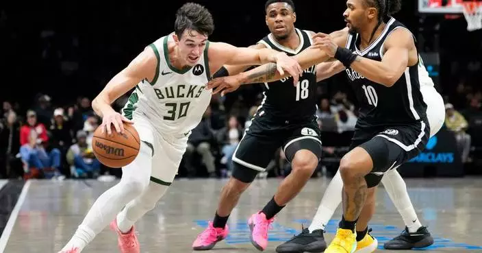 艾迪爾生涯新高21分 籃網挫公鹿奪兩連勝