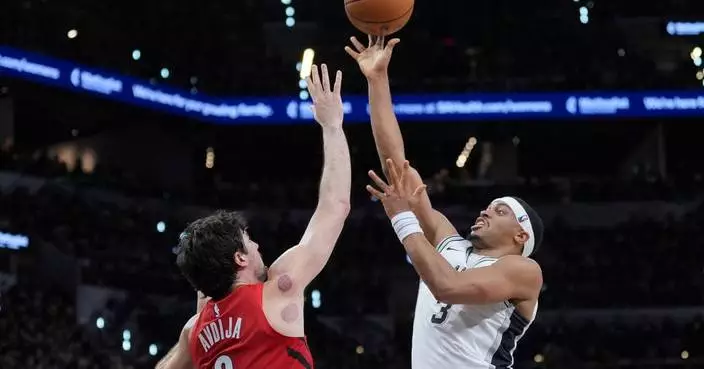 雲班耶馬「雙雙」領馬刺淘汰拓荒者 殺入西岸準決賽