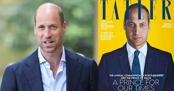 威廉王子畫像登雜誌封面「髮量回春」引熱議 藝術家美化王室早有前科？