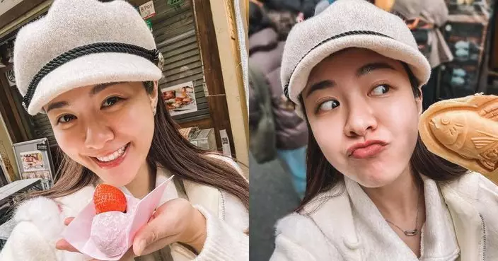 江嘉敏素顏遊日晒天然美 出發前狂操半個月Keep Fit