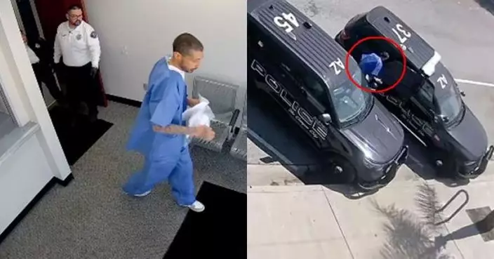 美「3日前獲釋男嫌犯」離奇陳屍警車內已腐臭 監控揭自行鑽入後座