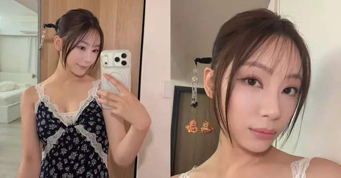 葉蒨文親自操刀剪空氣瀏海 網民讚新Look青春十足