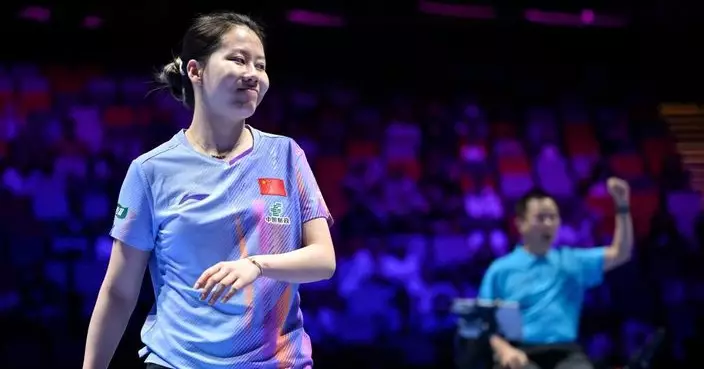 陳幸同澳門世界盃激戰六局險勝 4-2力克迪亞茲晉級女單八強