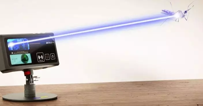 6米射程秒殺30蚊！國產AI激光「滅蚊神器」殺蚊影片爆紅海外 獲逾千萬眾籌