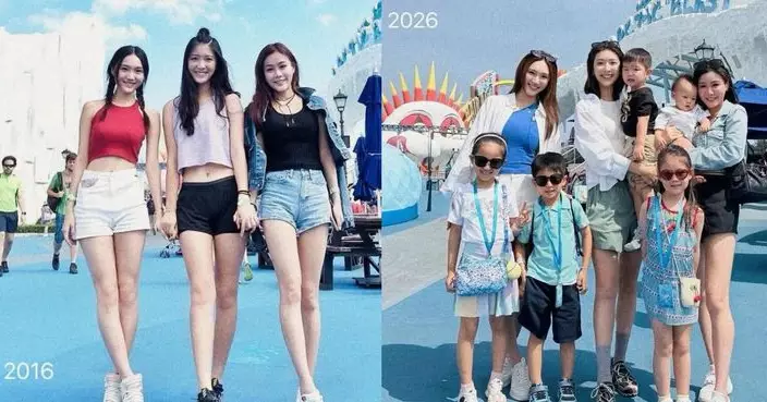 余香凝陳詩欣鄧穎堯10年閨蜜 齊齊做母見證友誼可貴