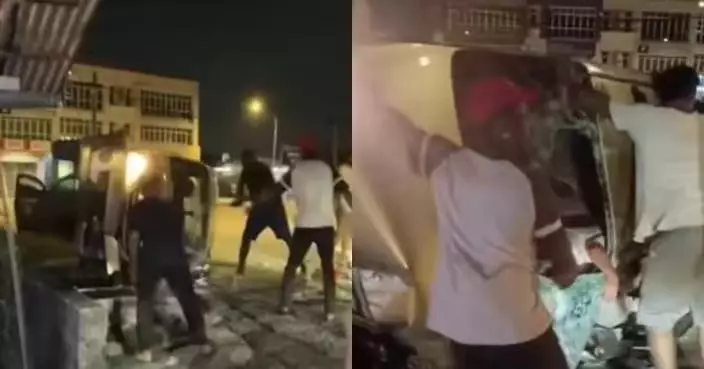 救人釀悲劇？大馬熱心民眾合力扶正側翻停溝邊私家車 反令司機連人帶車墮溝身亡