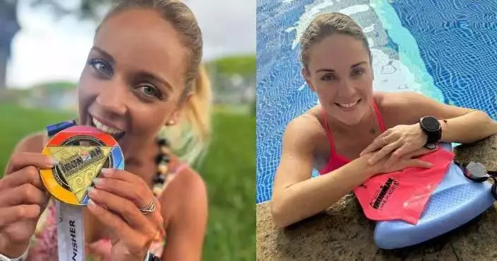 赴美參加鐵人三項溺斃 巴西38歲女網紅遺體沉湖底約3米 救援人員花3小時尋得