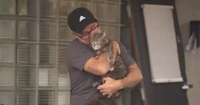 美收容所突發大火 消防員不顧危險救出受困毛孩還暖心收編感動眾人