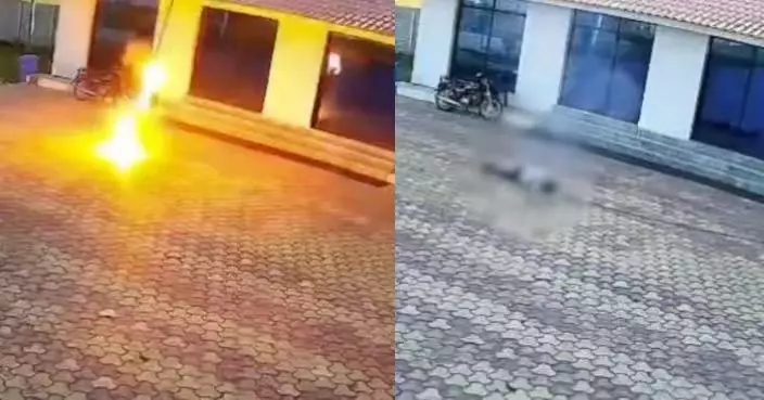 持長鐵管驅趕馬騮 印度酒店員工誤觸33千伏高壓電線火光四射當場身亡