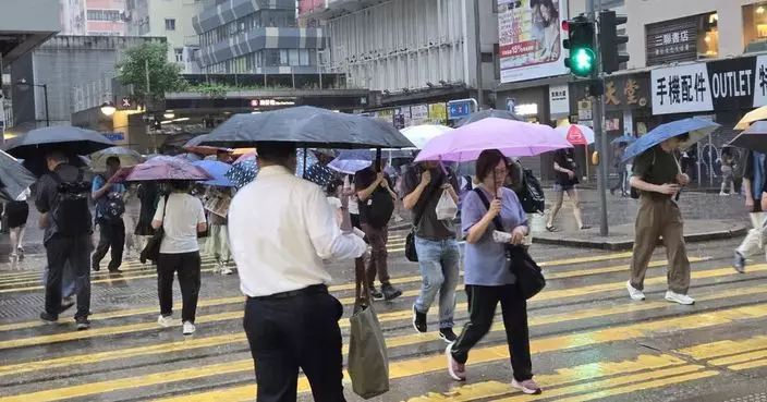 天氣 | 天文台：未來一兩小時廣泛地區可能受大雨及強陣風影響