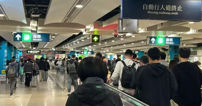 復活節長假結束 69萬人次入境 近30萬人出境