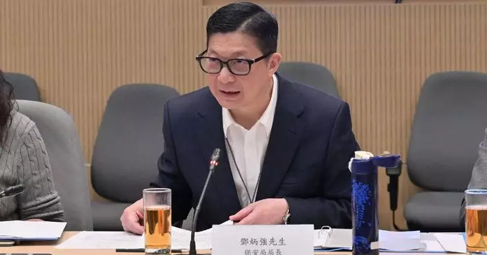 大埔火災 | 鄧炳強：報案中心消防線路將增致逾100條 火警資料傳送將改電子化