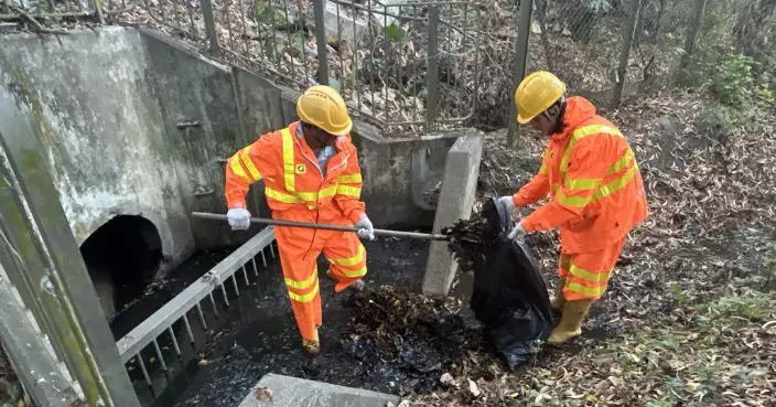 渠務署雨季前三大防洪措施應對極端天氣 籲市民勿亂拋垃圾以減水浸風險
