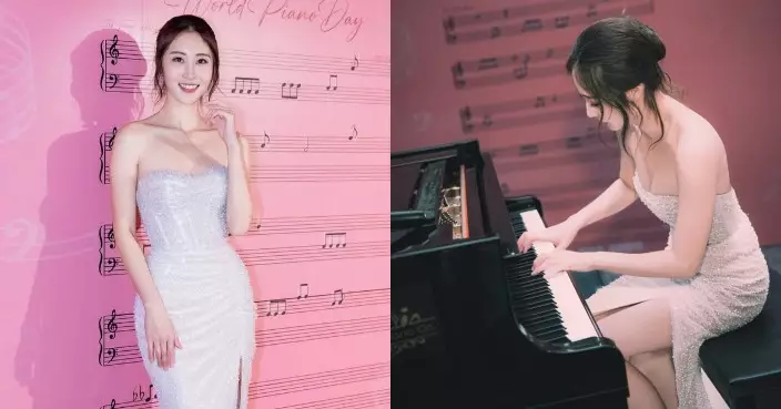 「TVB是非女神」停工靠性感自救 陳曉彤超低胸鬧市彈琴谷胸博關注