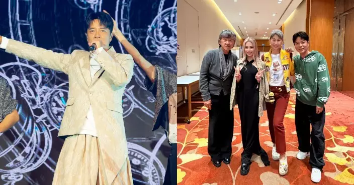 李克勤星洲開騷遇「偷襲」遭神秘公仔嚇親全場爆笑 Gin Lee林子祥葉蒨文輪住撐場