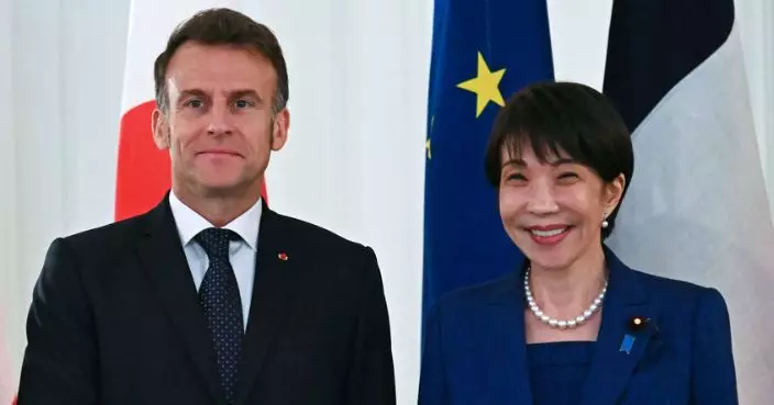 高市早苗東京晤馬克龍 就礦產供應鏈及稀土採購合作達成共識