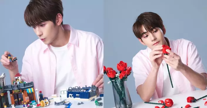 Jeffrey魏浚笙赴台拍攝廣告展現「可愛萌」男友力  入行後靠拼砌顆粒減壓兼訓練耐性