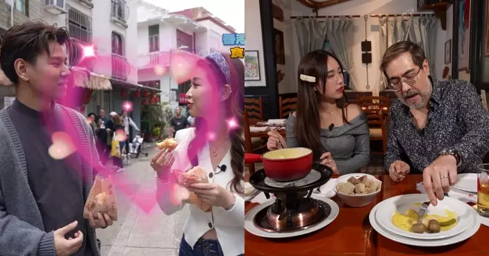 美食新聞報道｜ 蔡景行送心型沙翁向伍倩彤示愛 林映暉推介「芝士控」必食火鍋