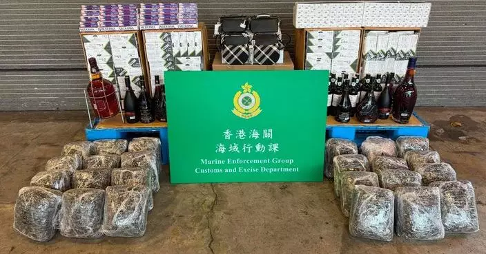 海關偵破內河船走私案 檢約值70萬元貨物拘2人