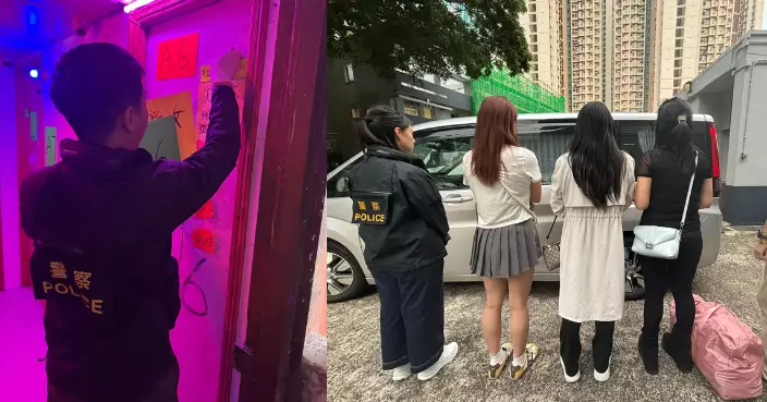 觀塘警區連續7日掃黃拘14內地女子 11人被控3人遭遣返