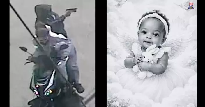 紐約7月大女嬰遭流彈擊斃 警再拘一人