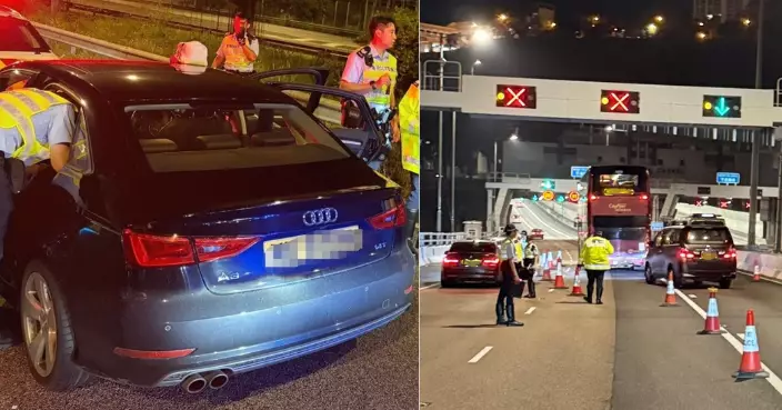 警新界南打擊超速酒駕毒駕 拘5男1女131涉超速司機將收告票