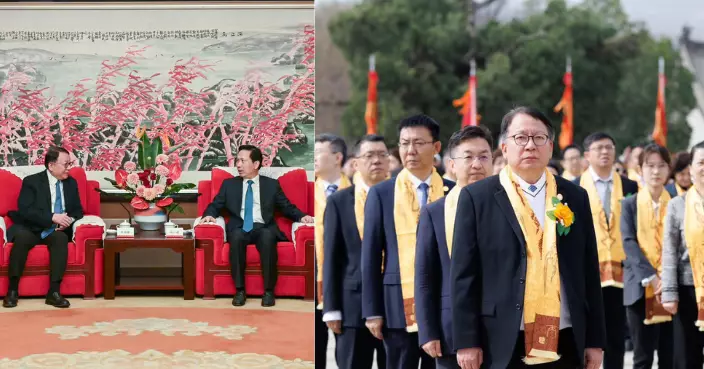 晤省委書記及出席公祭軒轅黃帝典禮等 陳國基結束陝西參訪行程返港