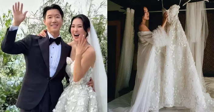 前港姐黃碧蓮離巢後即迎來人生新一頁 公開夢幻婚紗照性感又迷人