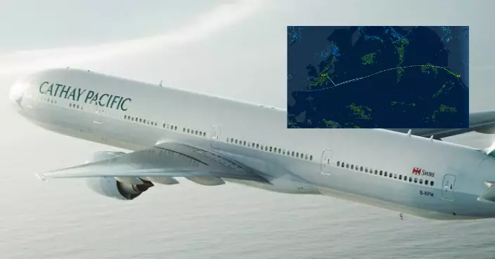國泰洛杉磯飛香港波音777客機疑機件故障 急降日本關西機場無人受傷