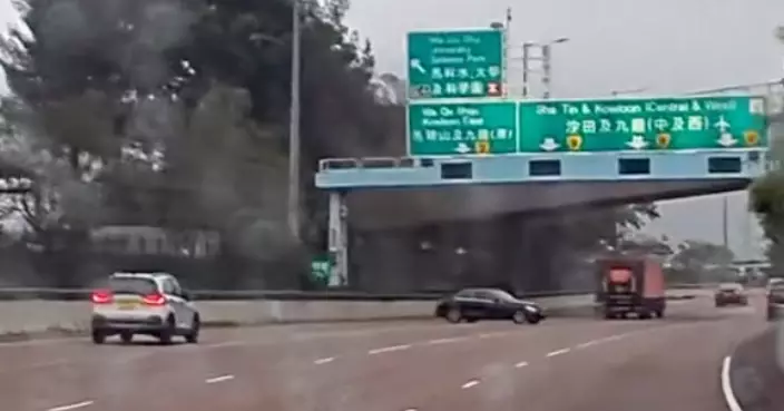 P牌黑車吐露港公路逆線行駛 70歲司機被控危險駕駛