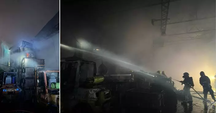 八鄉鐵皮屋晚上火警 居民疏散暫無傷亡