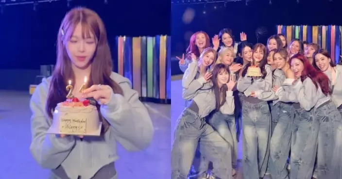 莊子璇《魔音女團》訓練中過24歲生日 與15位「魔女」齊慶祝