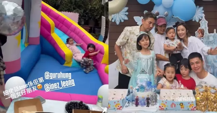 梁諾妍大女Amber成楊茜堯細仔女朋友仔 洪永城即變「呷醋外父」阻Eden埋身