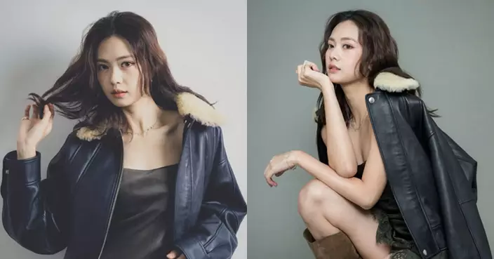 游嘉欣轉行cool girl路線 全黑造型罕晒事業線性感又型格